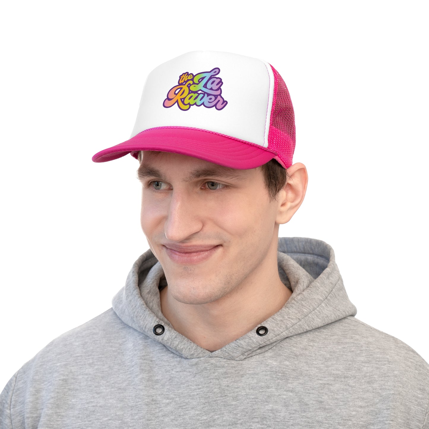 The LA Raver Pride Trucker Hat
