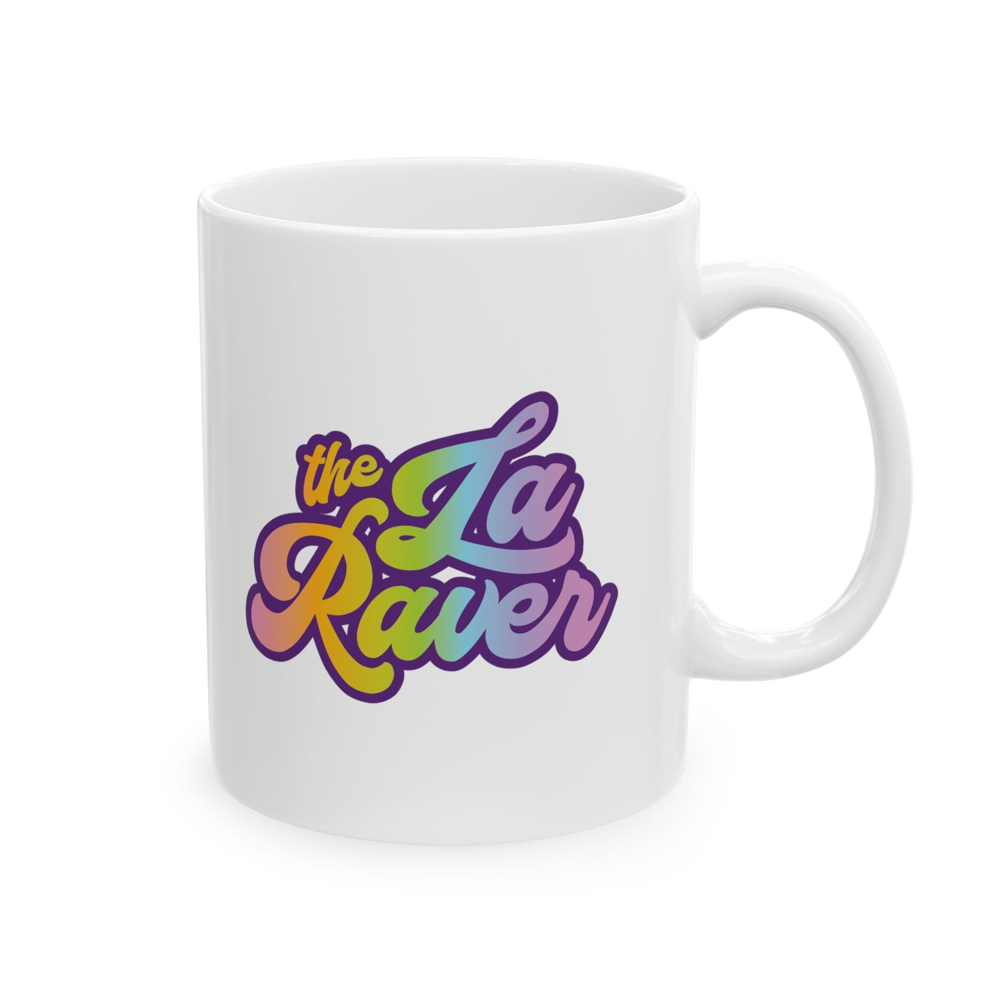 The LA Raver Rainbow Pride Mug