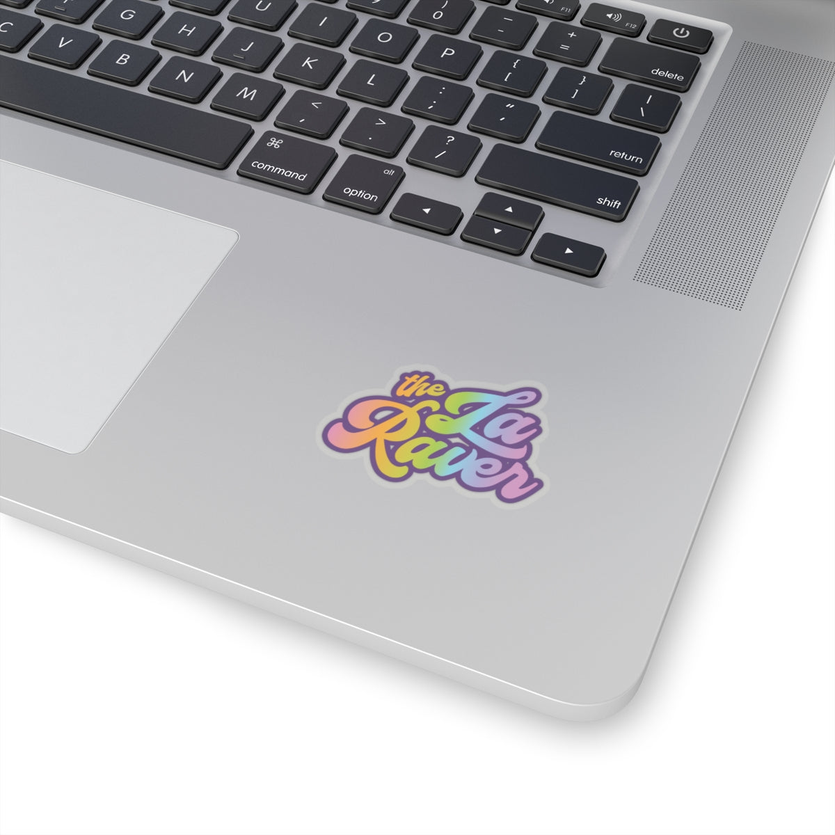 The LA Raver Rainbow Pride Sticker