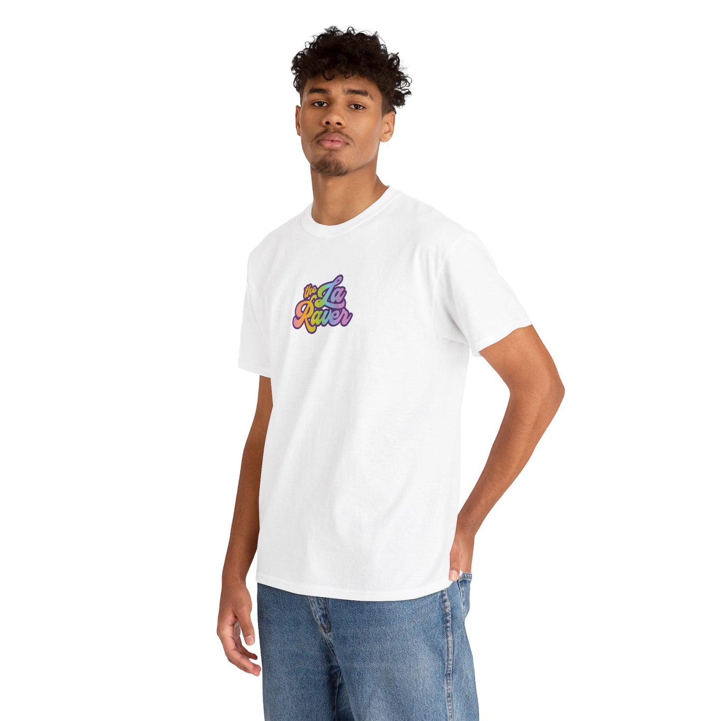 The LA Raver Rainbow Pride Logo T-Shirt