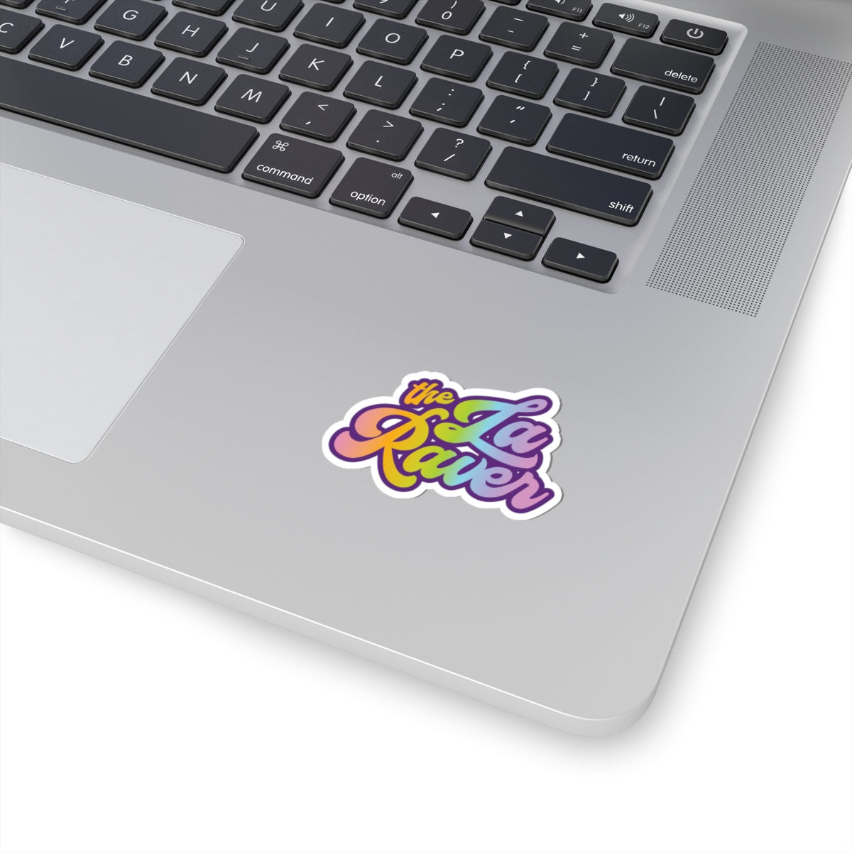 The LA Raver Rainbow Pride Sticker