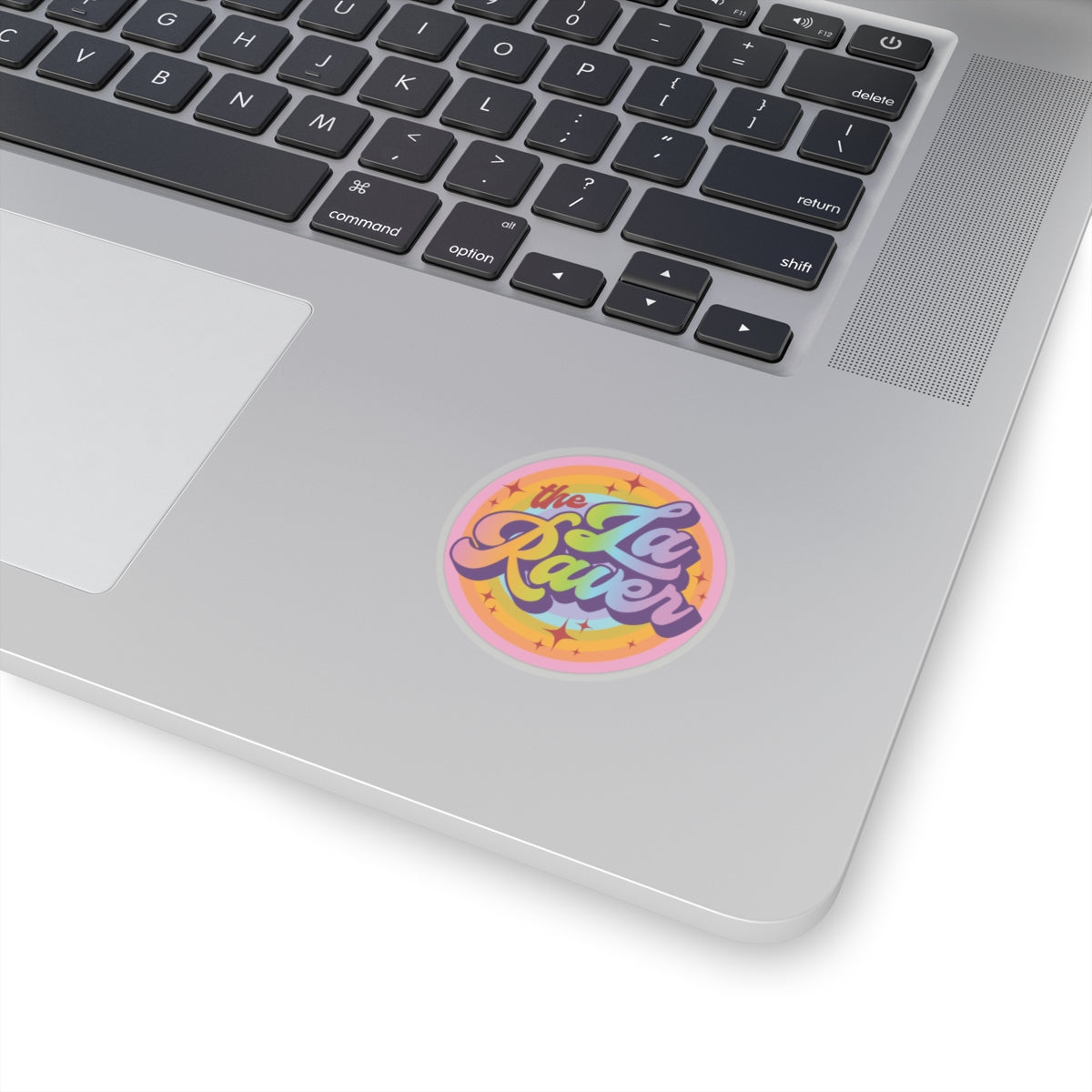 The LA Raver Rainbow Pride Sticker