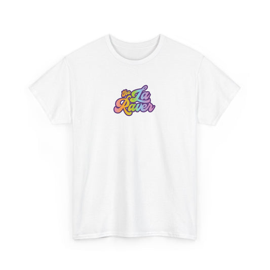 The LA Raver Rainbow Pride Logo T-Shirt