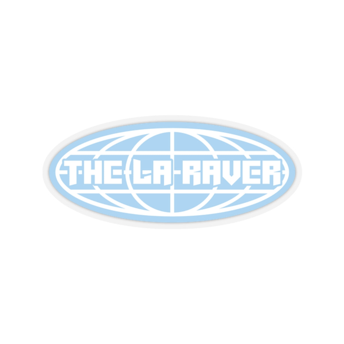 The LA Raver Logo Sticker