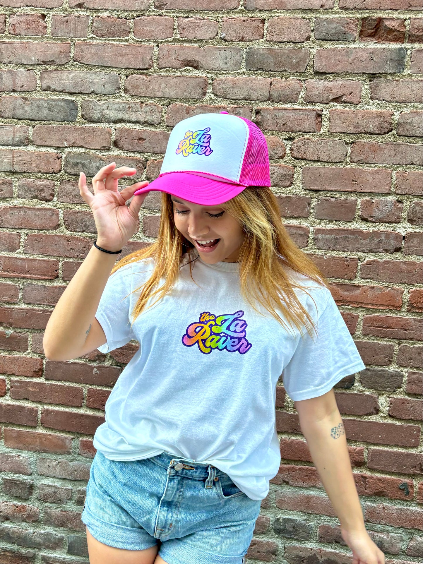 The LA Raver Pride Trucker Hat